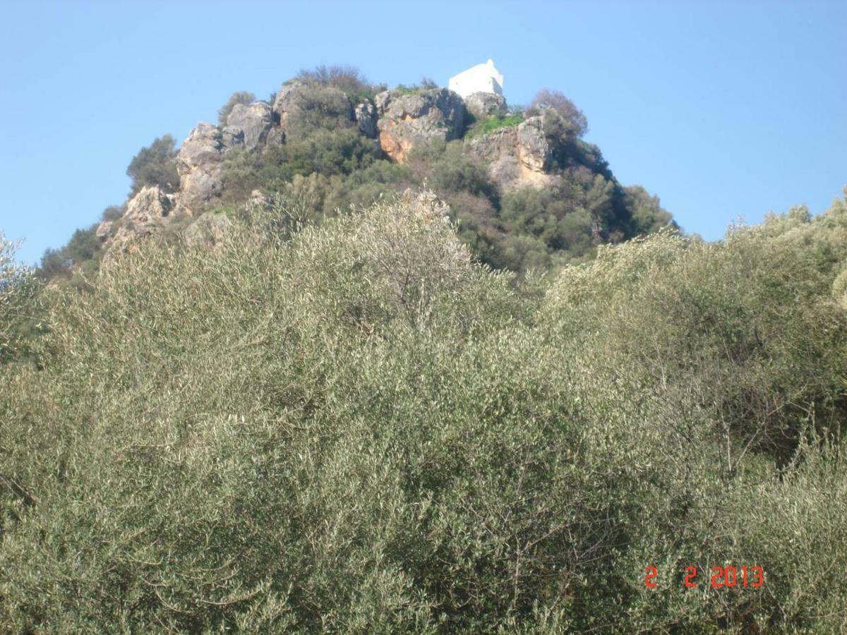 House With Sea View Close To Platanias Vrísai Esterno foto